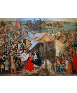 Pieter Brueghel der Jüngere, Die Anbetung der Hl. Drei Könige