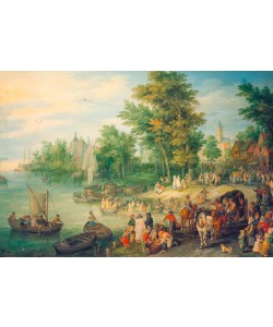 Jan Brueghel der Ältere, Landungssteg