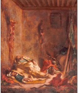 Eugene Delacroix, Poste de garde à Meknès