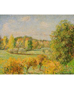 Camille Pissarro, Effet d’automne, le noyer, Eragny