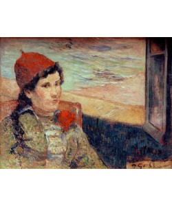 Paul Gauguin, Femme devant une fenêtre ouverte, dite La fiancée