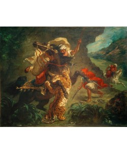 Eugene Delacroix, Chasse au tigre