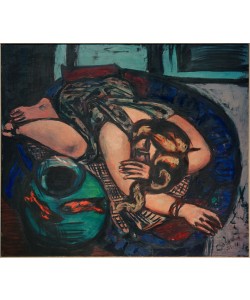 Max Beckmann, Ruhendes Mädchen