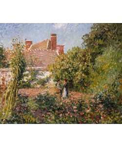 Camille Pissarro, Gemüsegarten in Eragny, Nachmittag