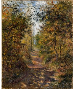 Camille Pissarro, Pfad im Wald bei Pontoise