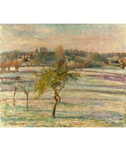 Camille Pissarro, Rauhreif in Eragny