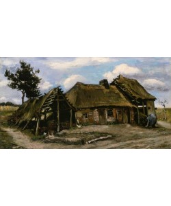 Vincent van Gogh, Paysanne devant une cahumiere
