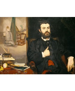 Edouard Manet, Bildnis des Dichters Zacharie Astruc