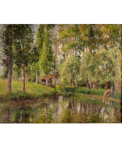 Camille Pissarro, Der Waschplatz in Bazincourt