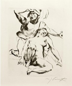 Lovis Corinth, Theseus und Ariadne II