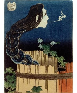 Katsushika Hokusai, Das Tellerhaus