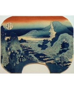 Katsushika Hokusai, Der Berg Haruna in der Provinz Kôzuke