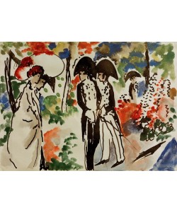 August Macke, Promenade