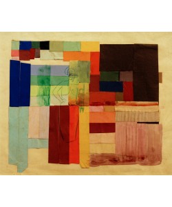August Macke, Abstrakte Komposition mit Frau