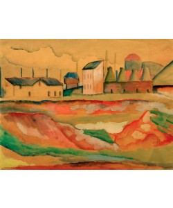 August Macke, Fabrik (Ziegelei)