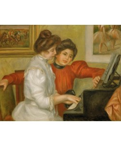 Pierre-Auguste Renoir, Yvonne et Christine Lerolle au piano
