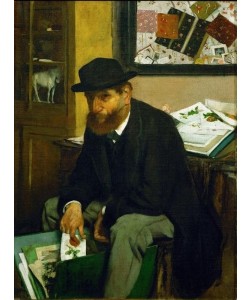 Edgar Degas, L’amateur d’estampes