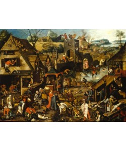 Pieter Brueghel der Jüngere, Ländliche Sprchwörter