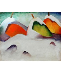 Franz Marc, Hocken im Schnee