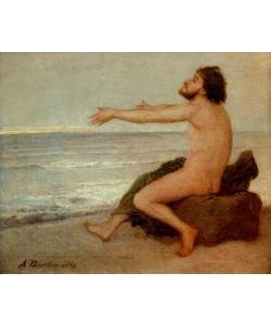 Arnold Böcklin, Odysseus am Strande des Meeres