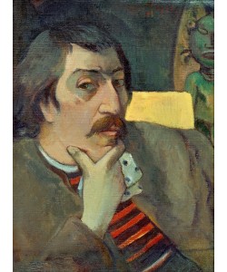 Paul Gauguin, Autoportrait à l’idole