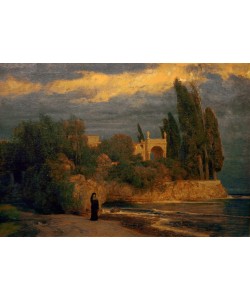 Arnold Böcklin, Villa am Meer