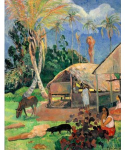 Paul Gauguin, Die schwarzen Schweine