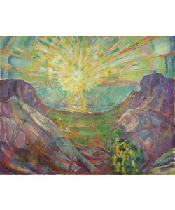 Edvard Munch, Die Sonne II. Studie