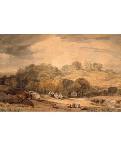JOSEPH MALLORD WILLIAM TURNER, Donnington Castle, Newbury, Berkshire