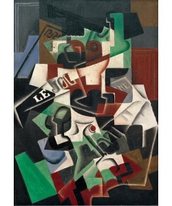 Juan Gris, Compotier, pipe et journal