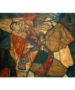 Egon Schiele, Agonie (Der Todeskampf)