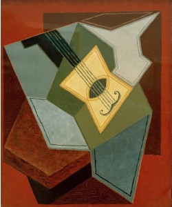 Juan Gris, Guitare et compotier