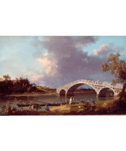 Giovanni Antonio Canaletto, Ansicht der Walton Bridge