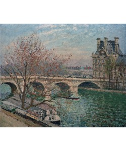 Camille Pissarro, Le Pont Royal et le Pavillon de Flore