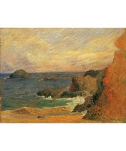 Paul Gauguin, Rochers au bord de la mer