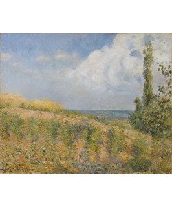 Camille Pissarro, Landschaft mit aufziehendem Gewitter