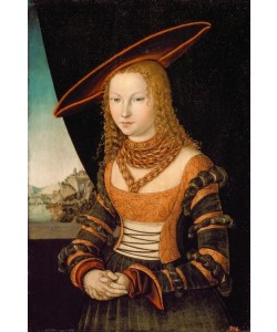 Lucas Cranach der Ältere, Bildnis einer jungen Frau