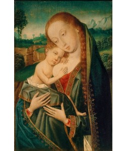 Meister der Magdalenenlegende, Madonna mit Kind