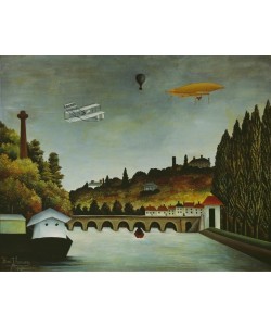 Henri Rousseau, Vue du pont de Sèvres