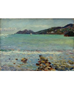 Wassily Kandinsky, Rapallo – Blick auf Portofino
