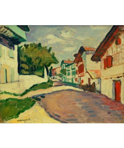 Albert Marquet, Sonnige Straße in Ciboure