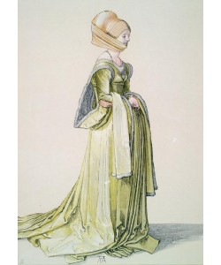 Albrecht Dürer, Nürnbergerin im Tanzkleid