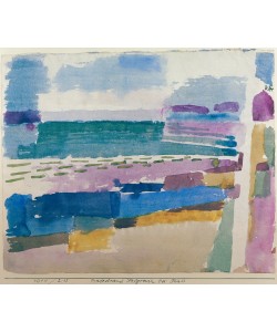 Paul Klee, Badestrand St. Germain bei Tunis
