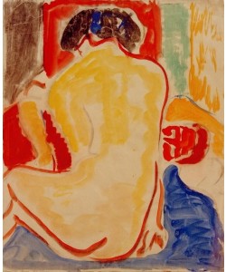 Ernst Ludwig Kirchner, Gelber Rückenakt