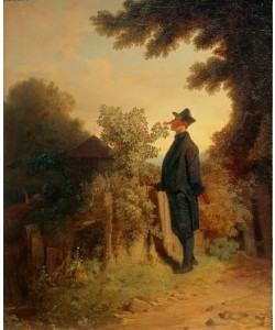 Carl Spitzweg, Der Rosenfreund