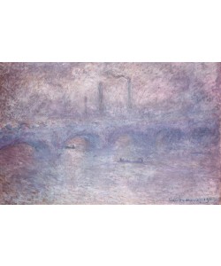 Claude Monet, Waterloo Bridge. Effet de brouillard