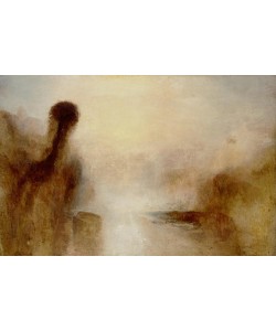 JOSEPH MALLORD WILLIAM TURNER, Landschaft mit Gewässer