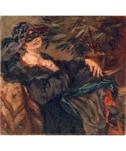 Lovis Corinth, Frau mit Maske