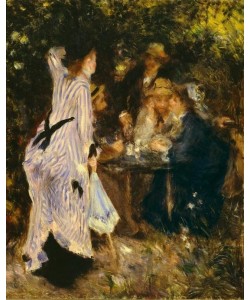 Pierre-Auguste Renoir, Au jardin (Sous la tonelle, Moulin de la Galette)
