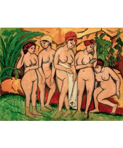 Ernst Ludwig Kirchner, Frauen im Bade